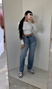 Destiney High Rise Dad Jeans