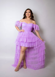 Fairytale Princess Tulle Maxi Dress (Rapunzel Lavender)