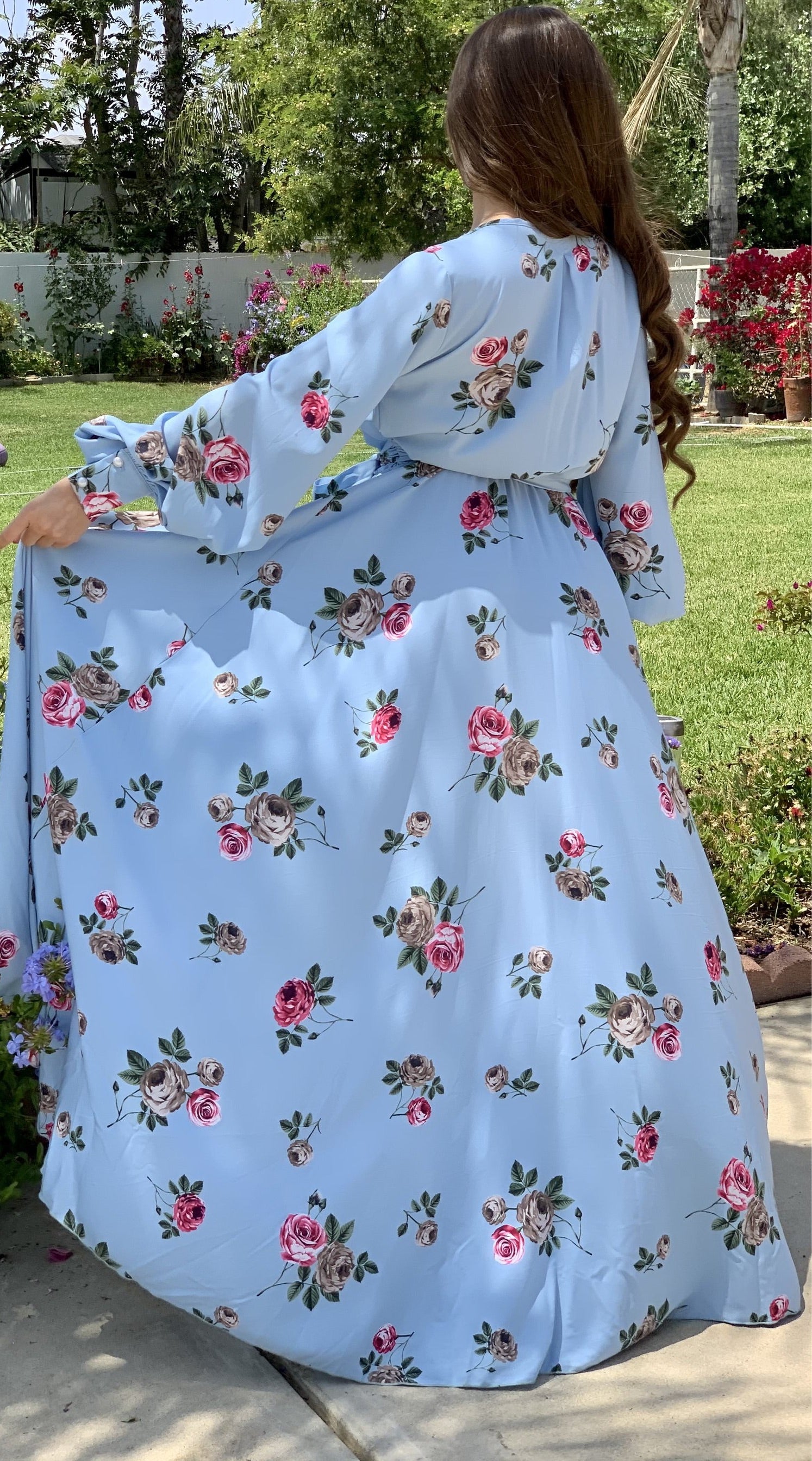 Carolina Floral Maxi Dress