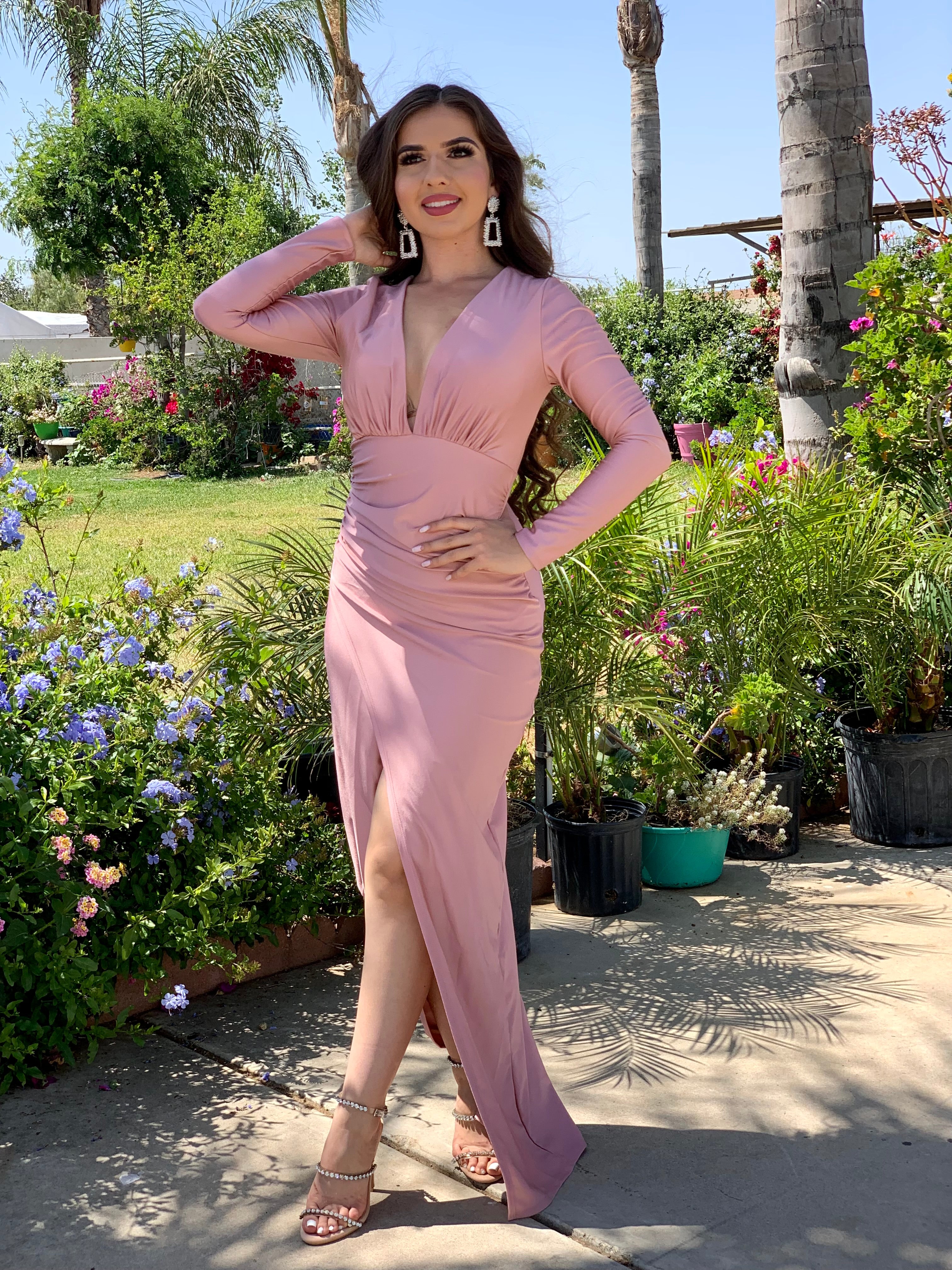 Leah Gown (Mauve)