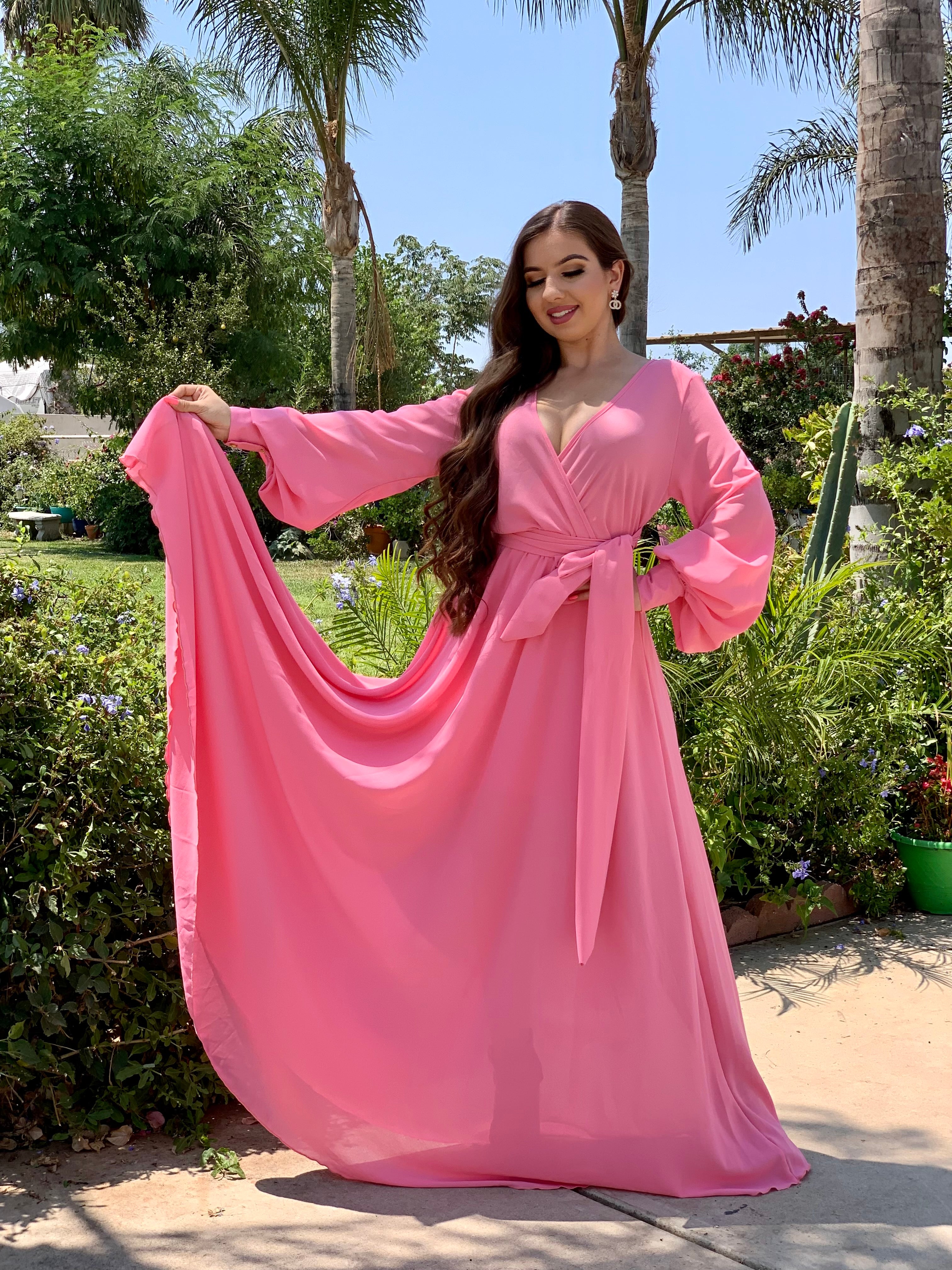 Pretty In Pink Maxi Dress