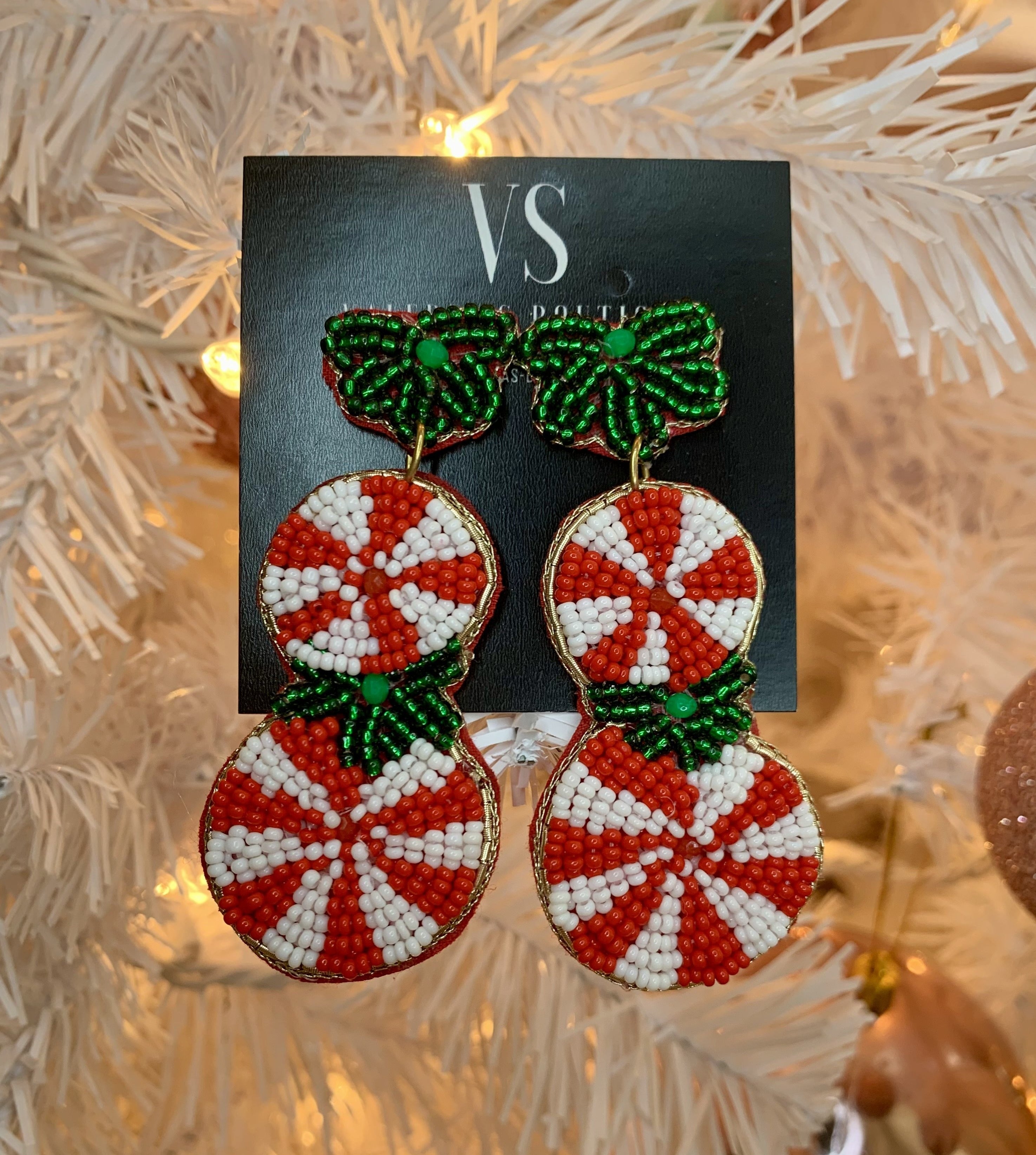 Candy Cane Earrings