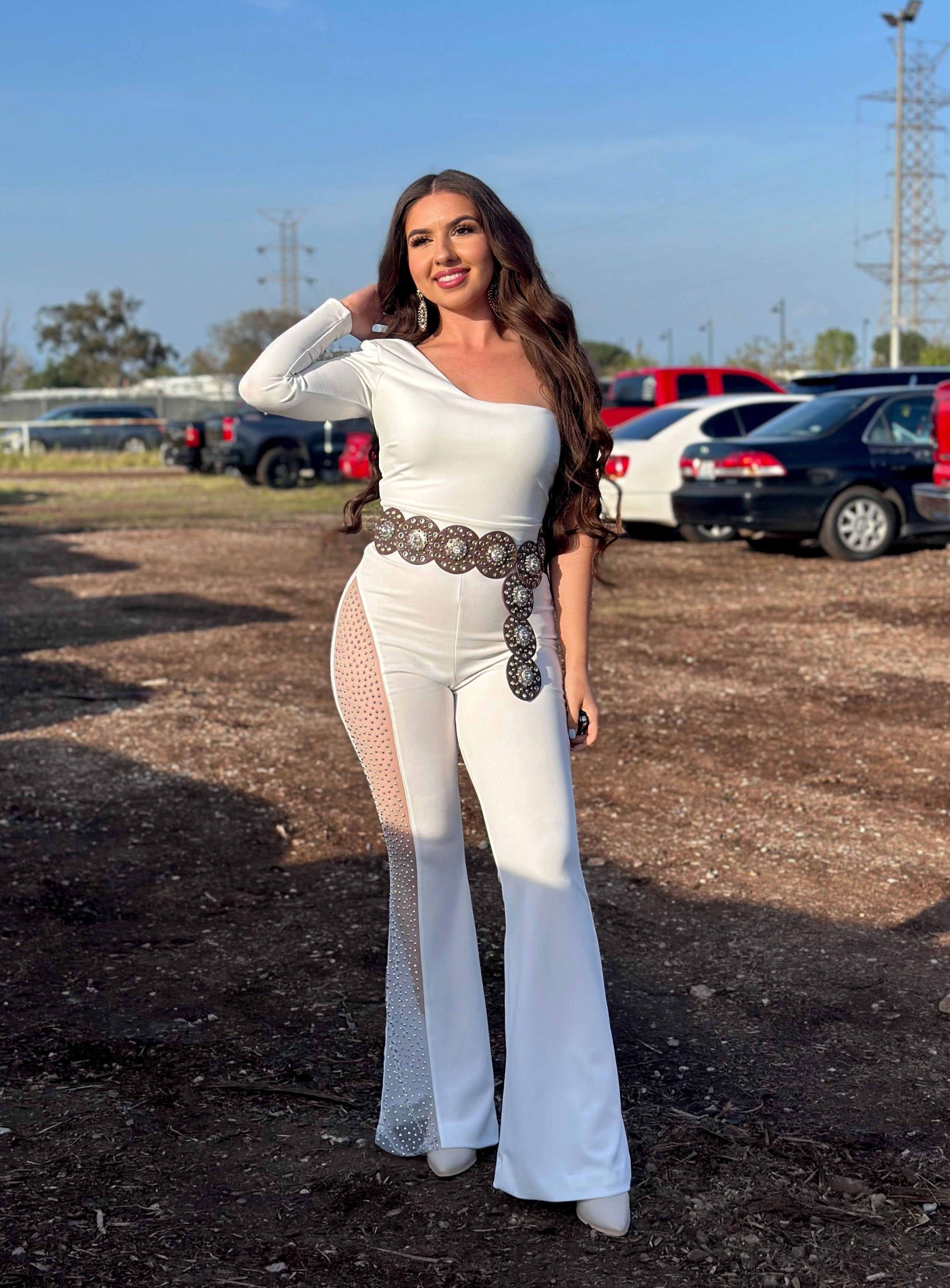 Julissa Jumpsuit (White)
