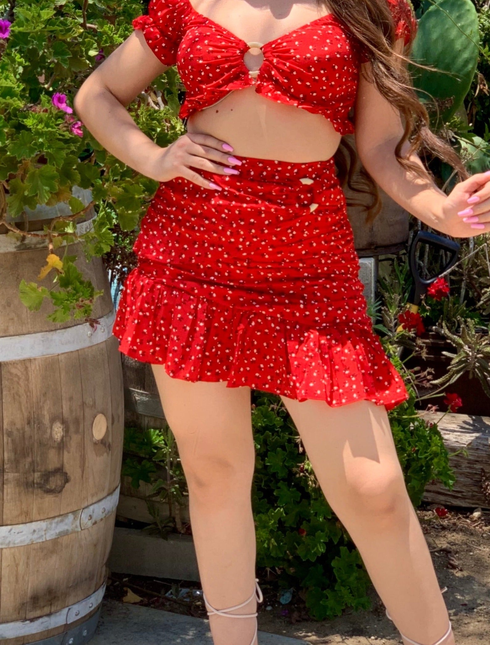 Emily Skirt (Red)