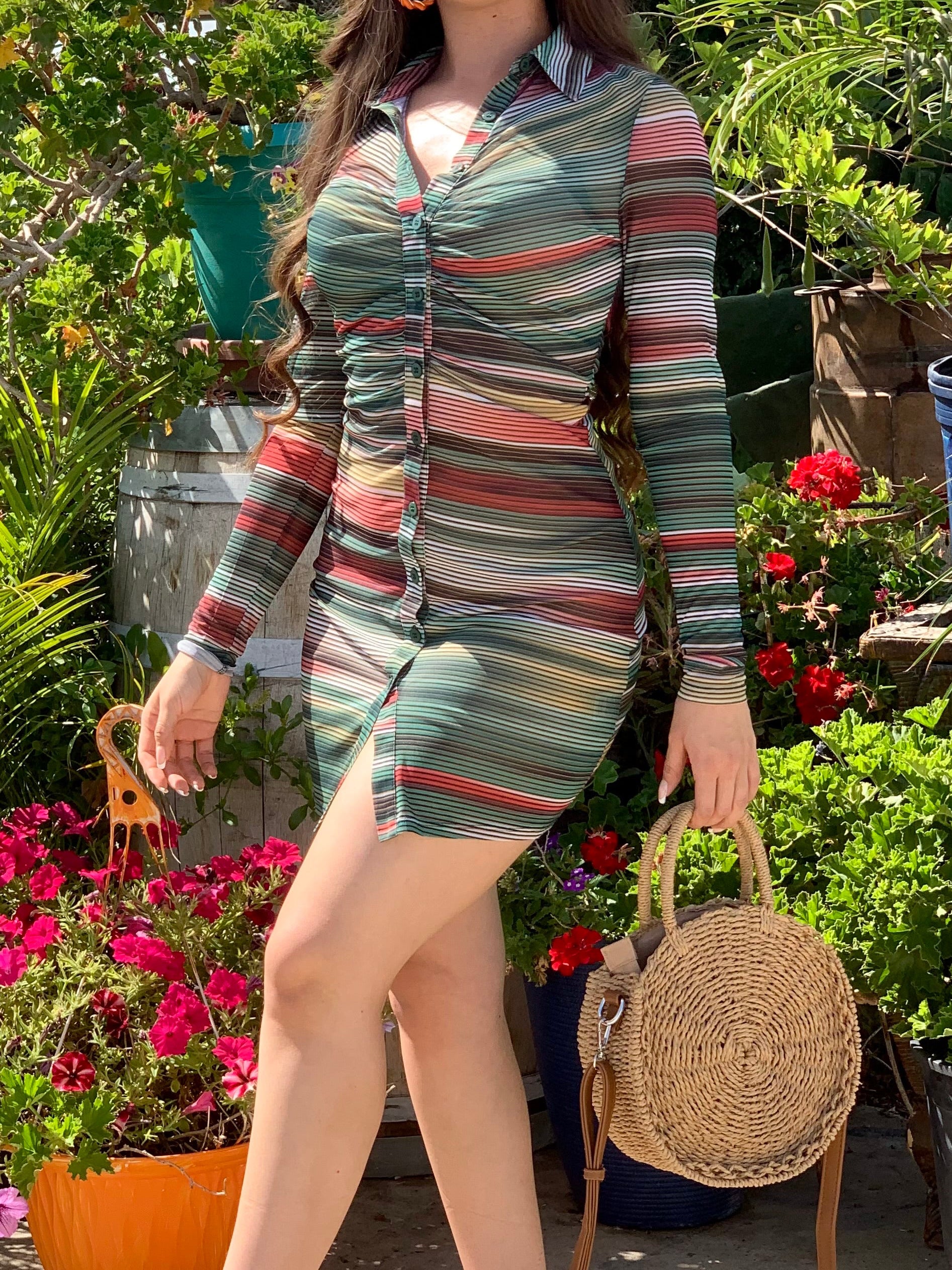 Acoa Mesh Mini Dress