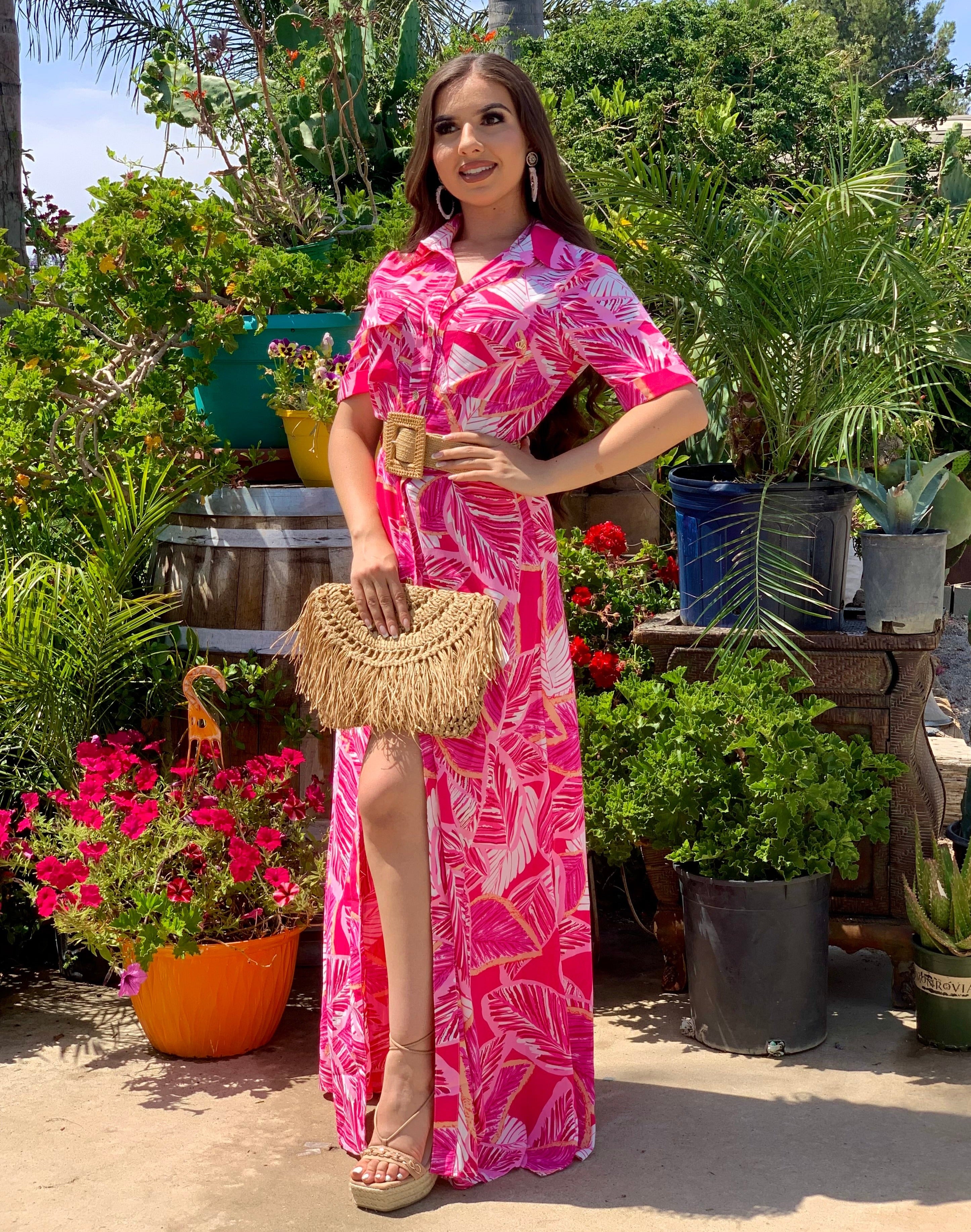 Kai Tropical Maxi Dress