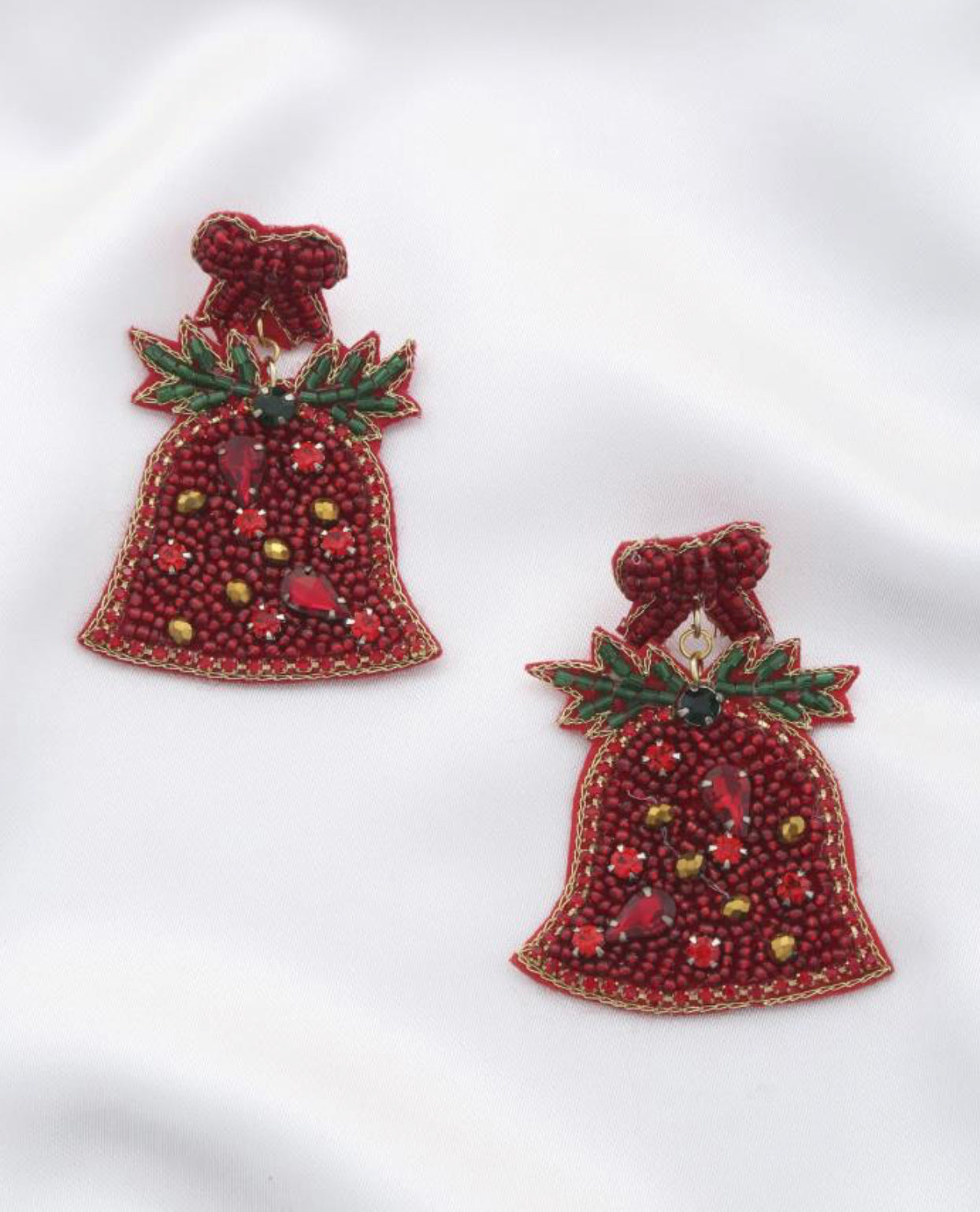 Jolly Bell Bead Earrings