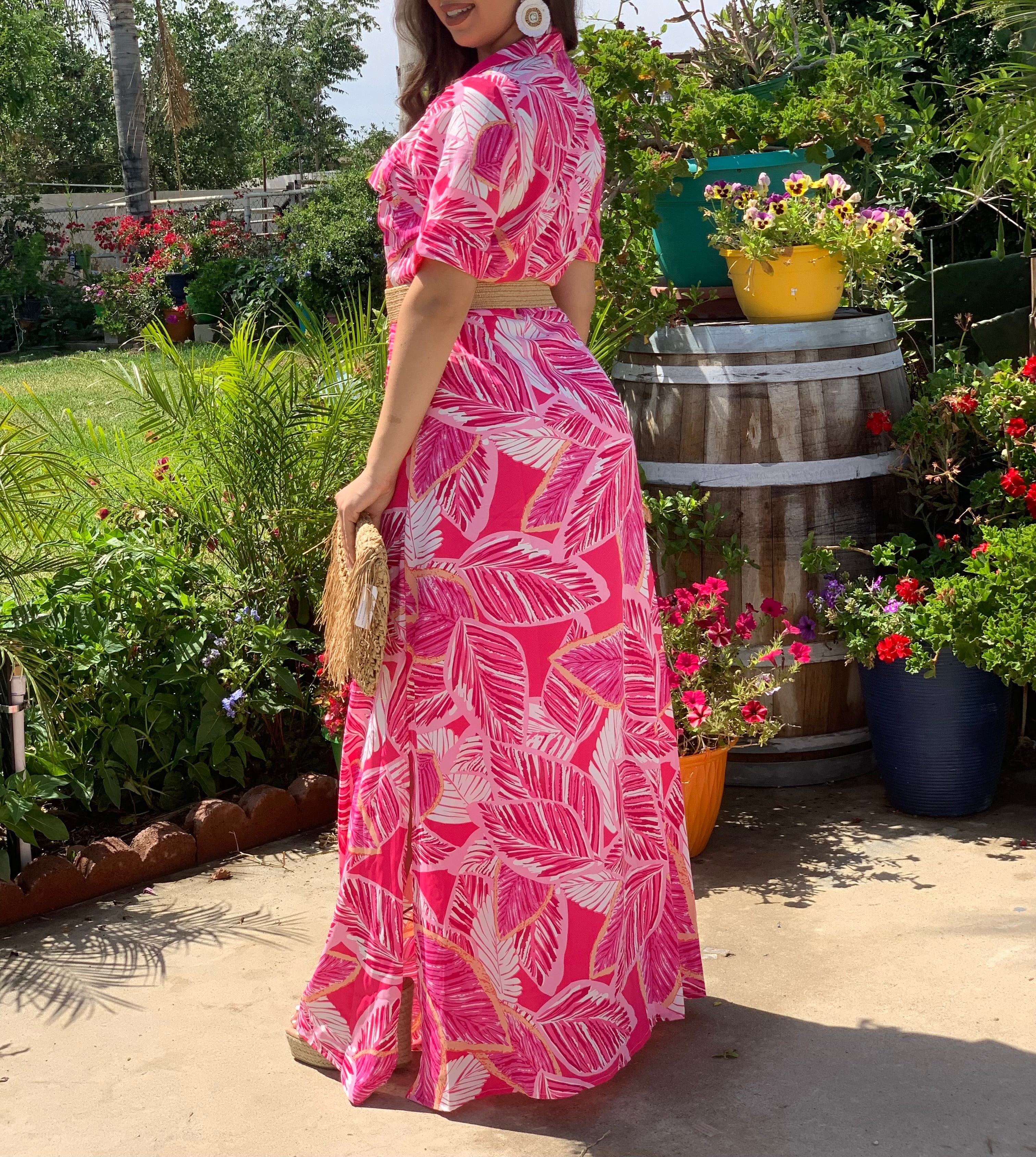 Kai Tropical Maxi Dress