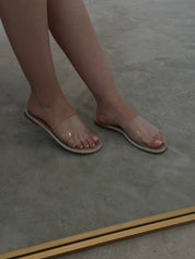 Summer Glam Sandals (Clear)