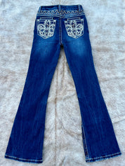 Girl S74 Bling Bootcut Jeans