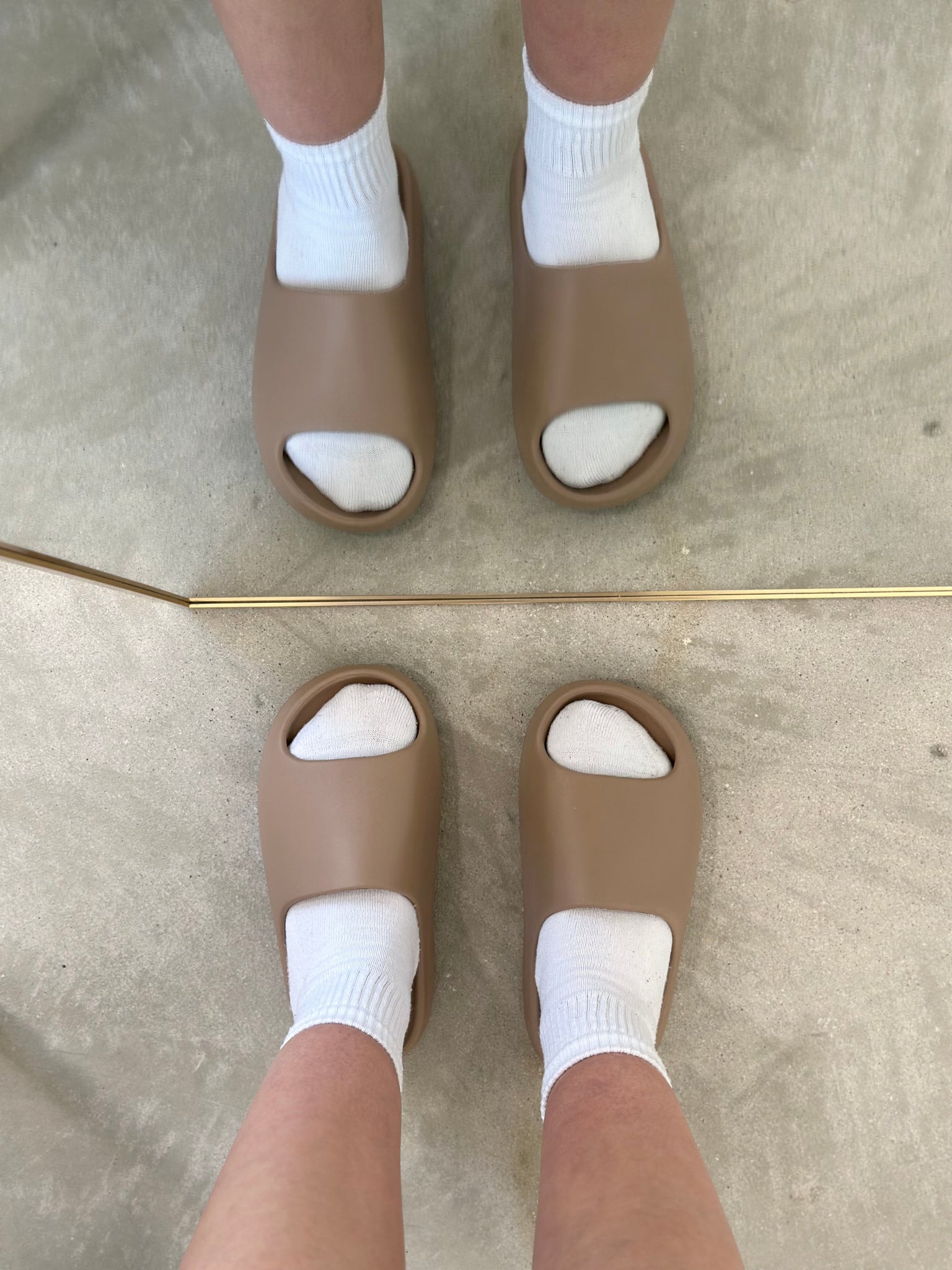 Everyday Rubber Slides (Taupe)