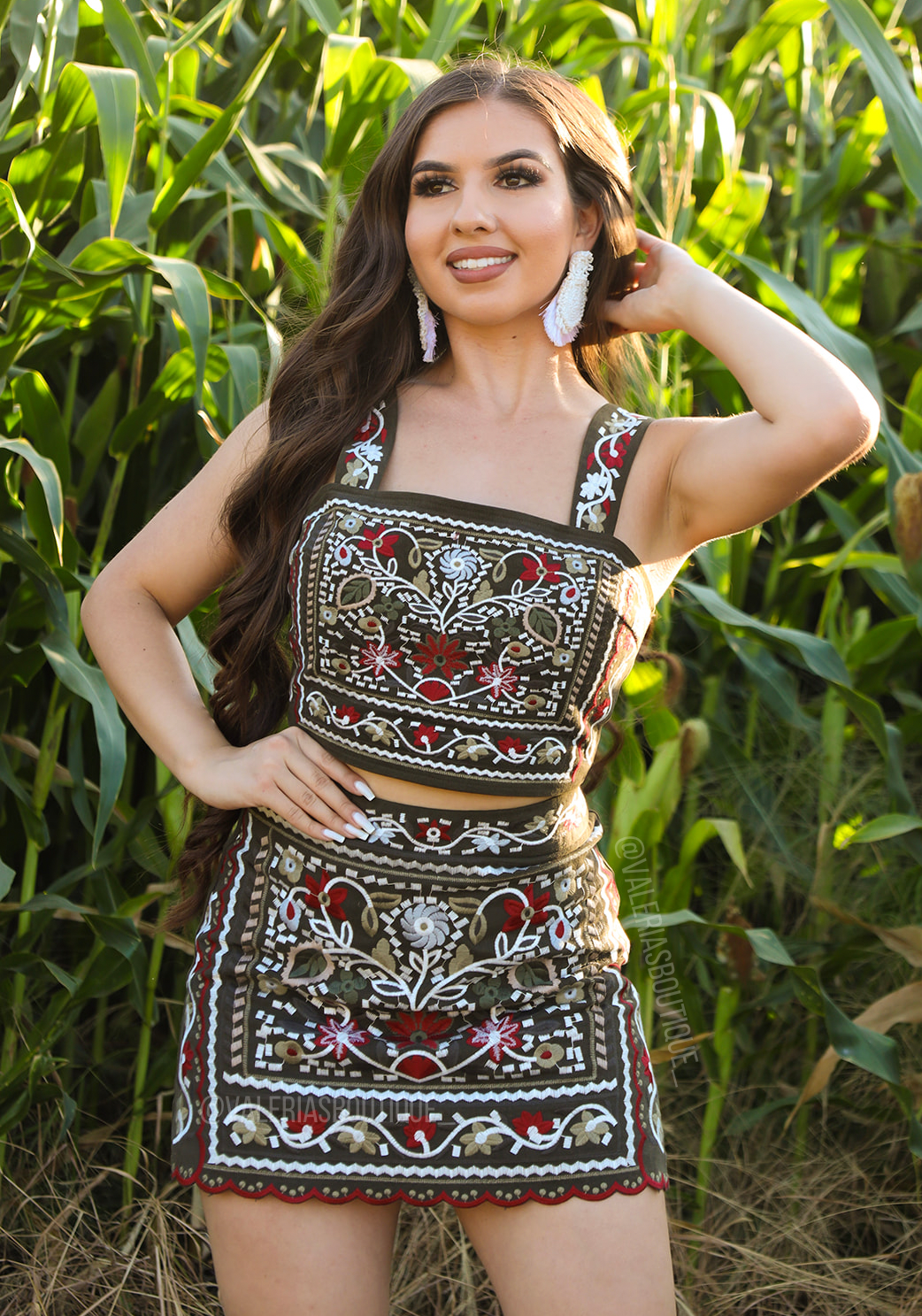 Color & Cultura Mexico Skirt