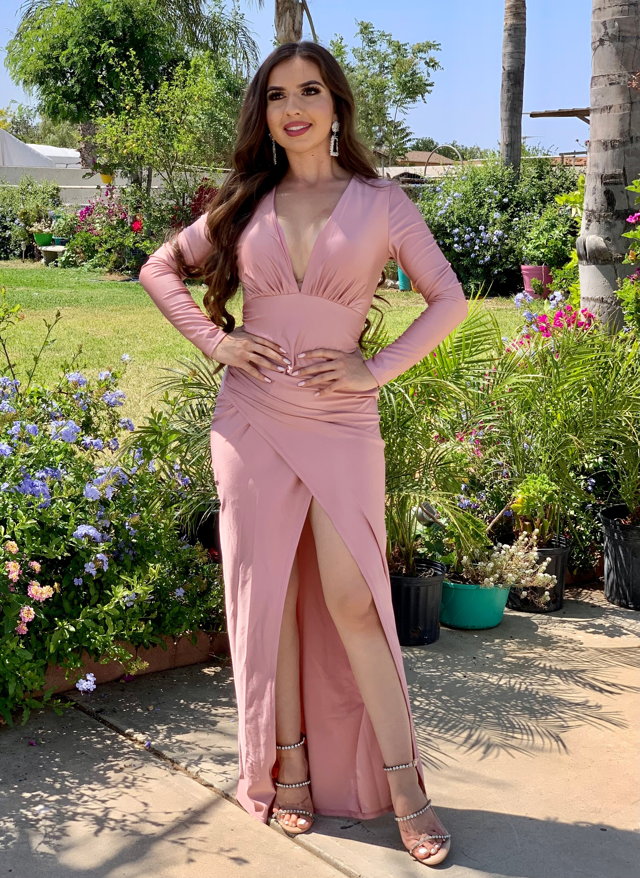 Leah Gown (Mauve)