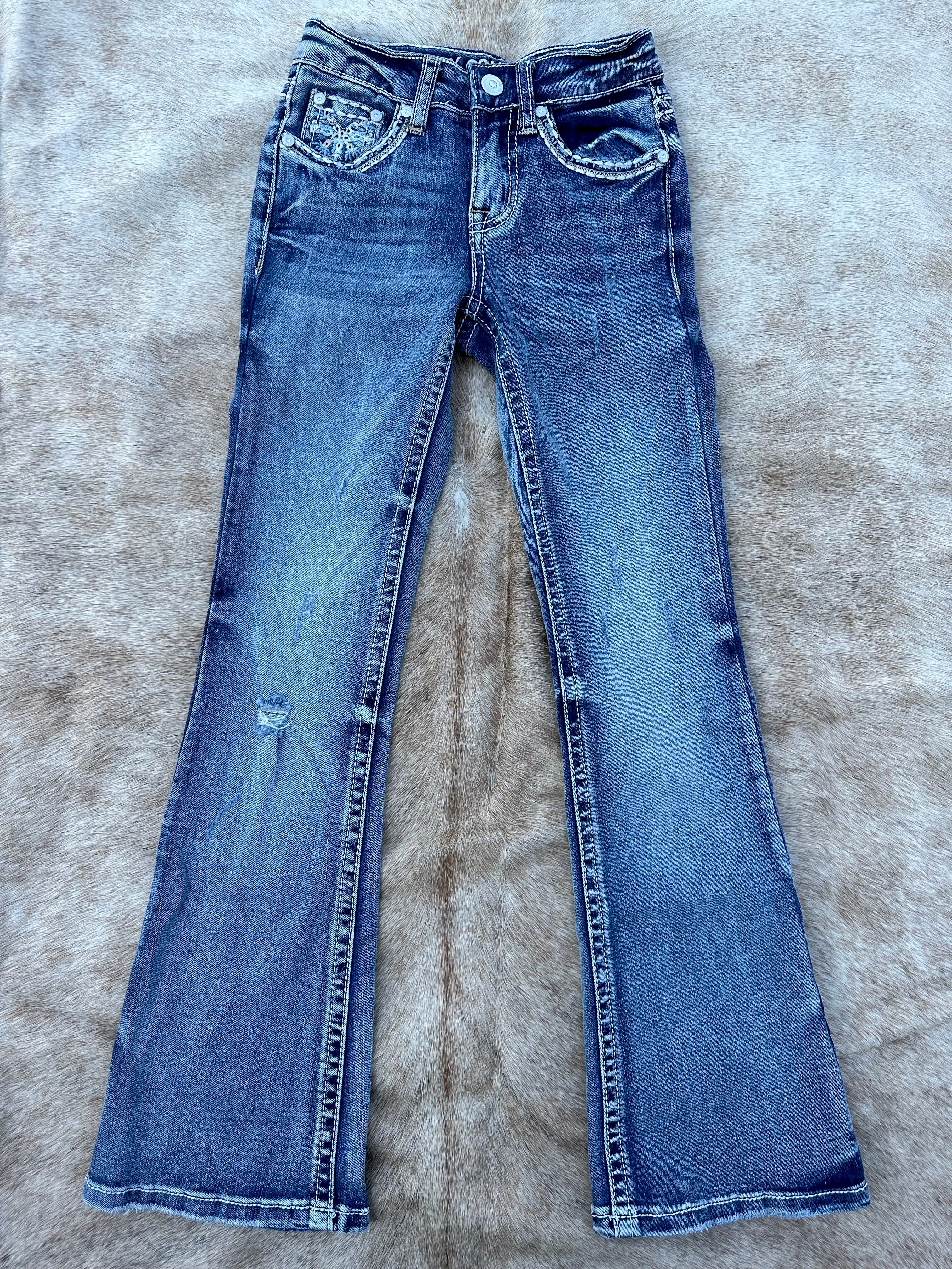 Girl S75 Bling Bootcut Jeans