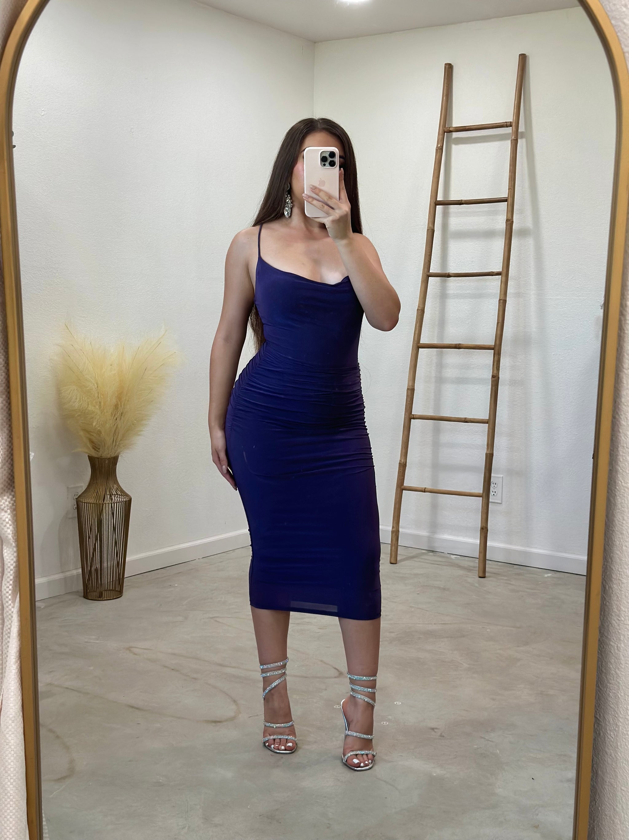 Naylea Midi Dress Valeria S Boutique