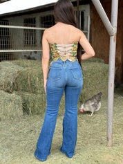 Janel High Rise Flare Jeans