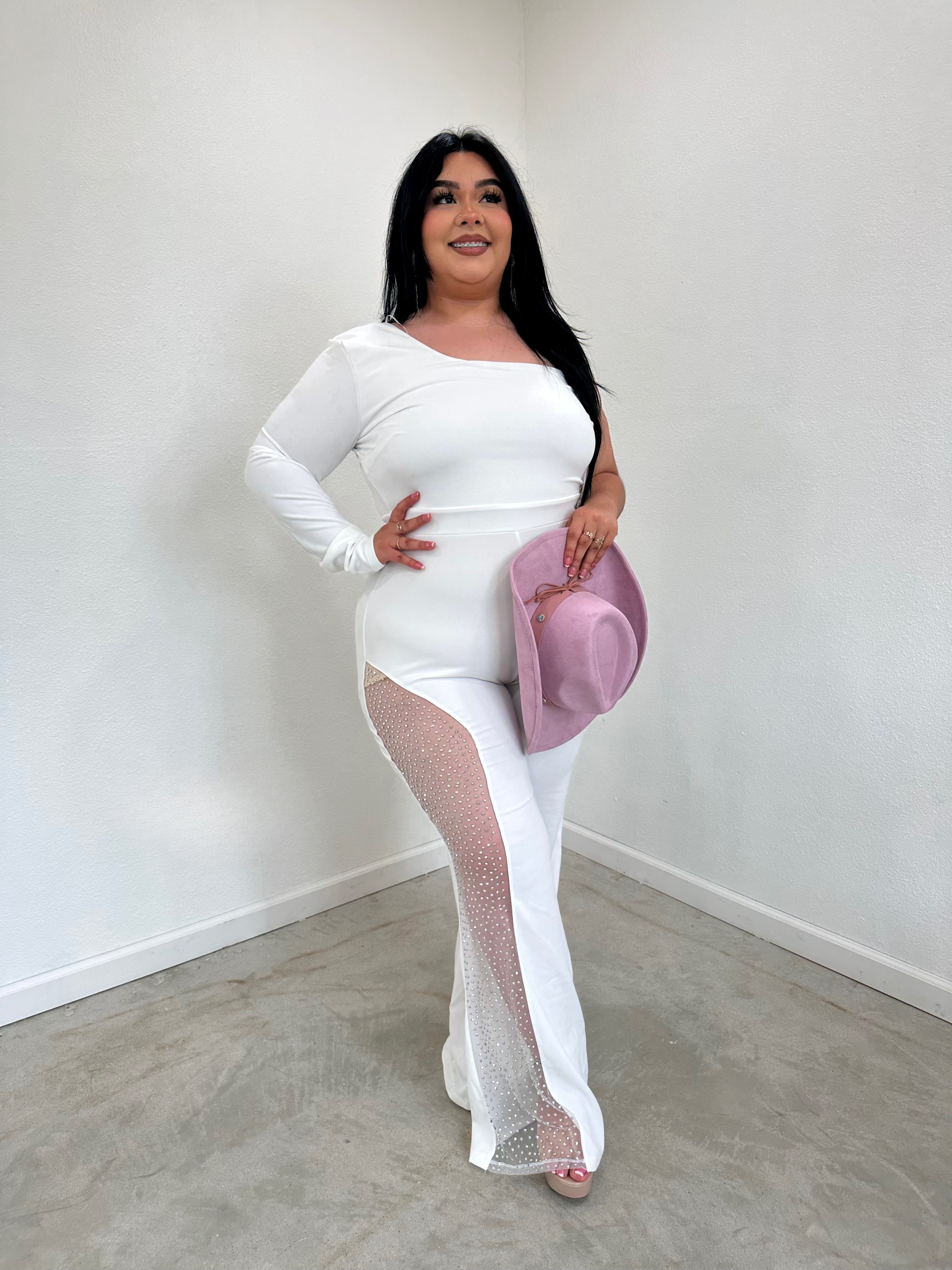 Julissa Jumpsuit (White)