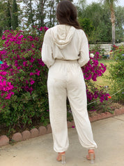 Vanessa Pant Set (Ivory)