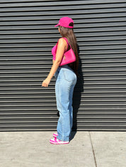 Destiney High Rise Dad Jeans