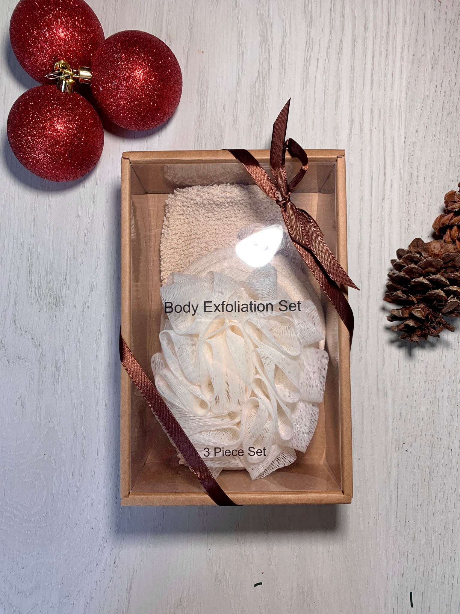 3 Piece Body Exfoliation Gift Set