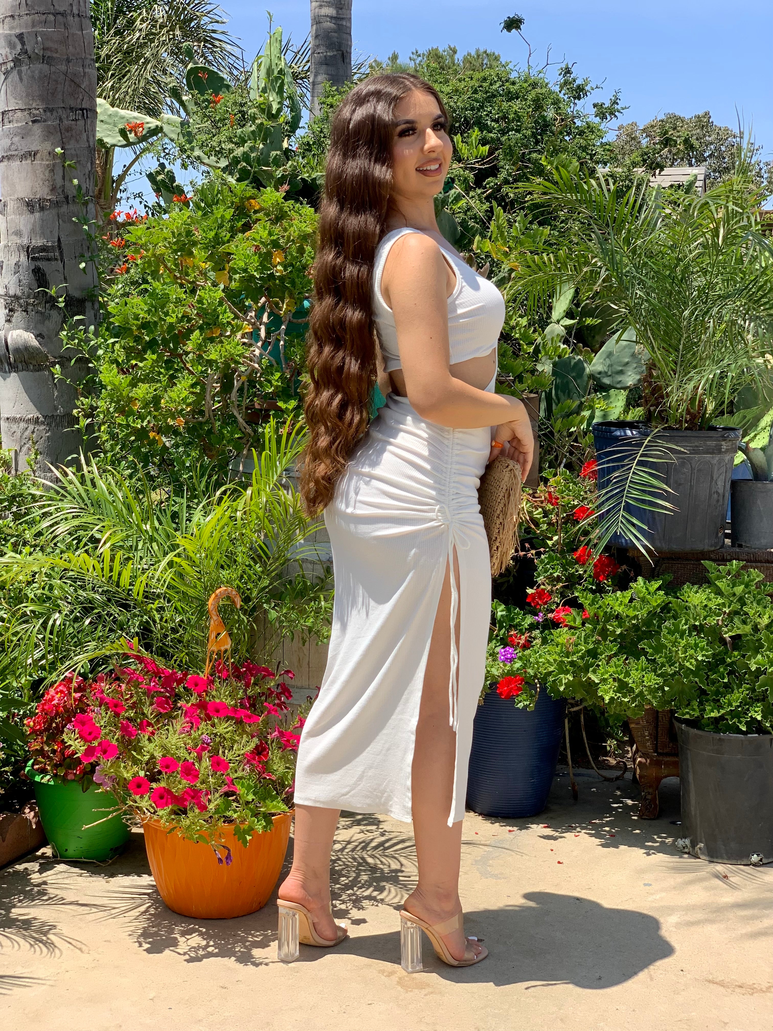 Clara Cutout Midi Dress