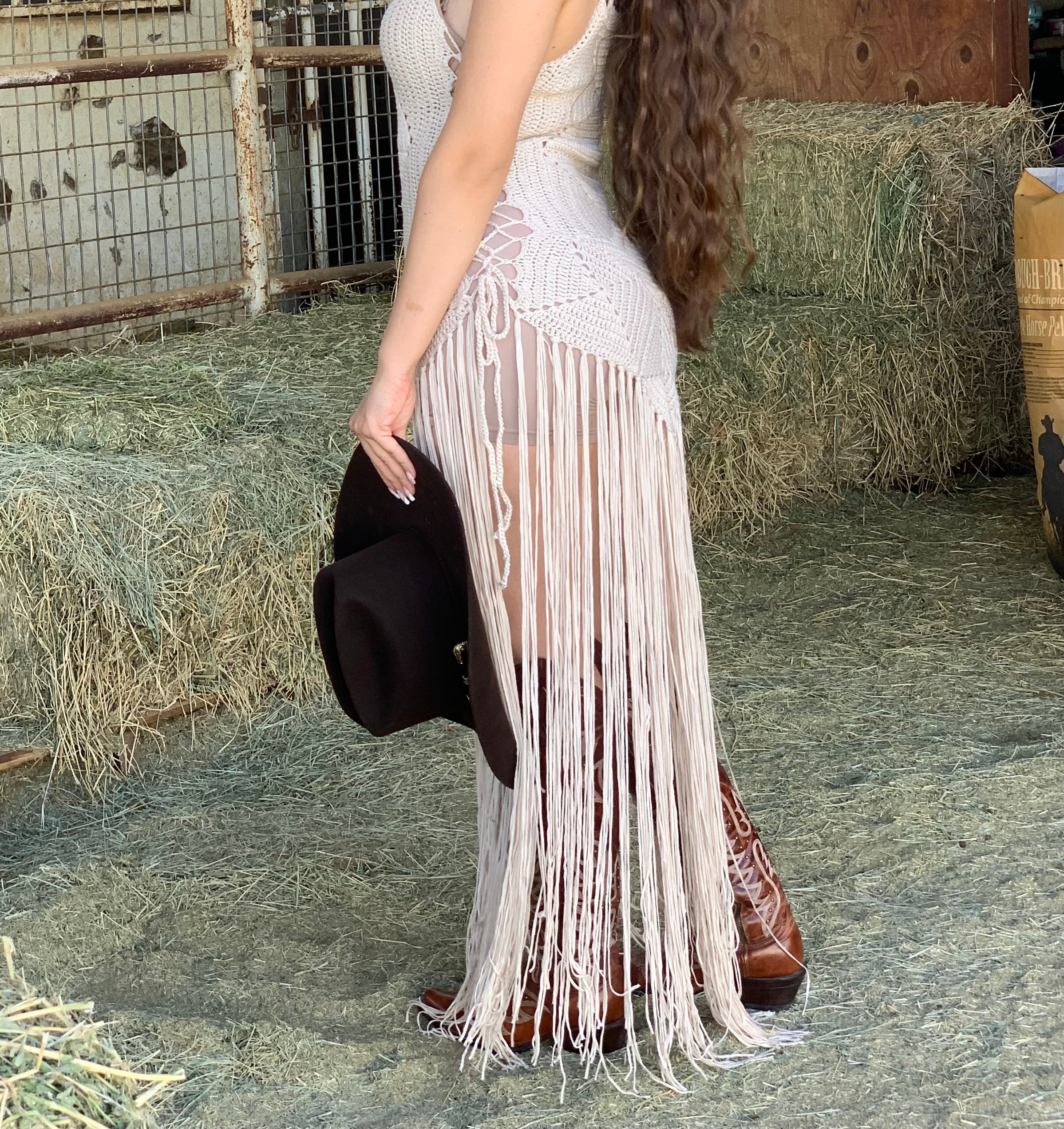 Hailey Fringe Coverup