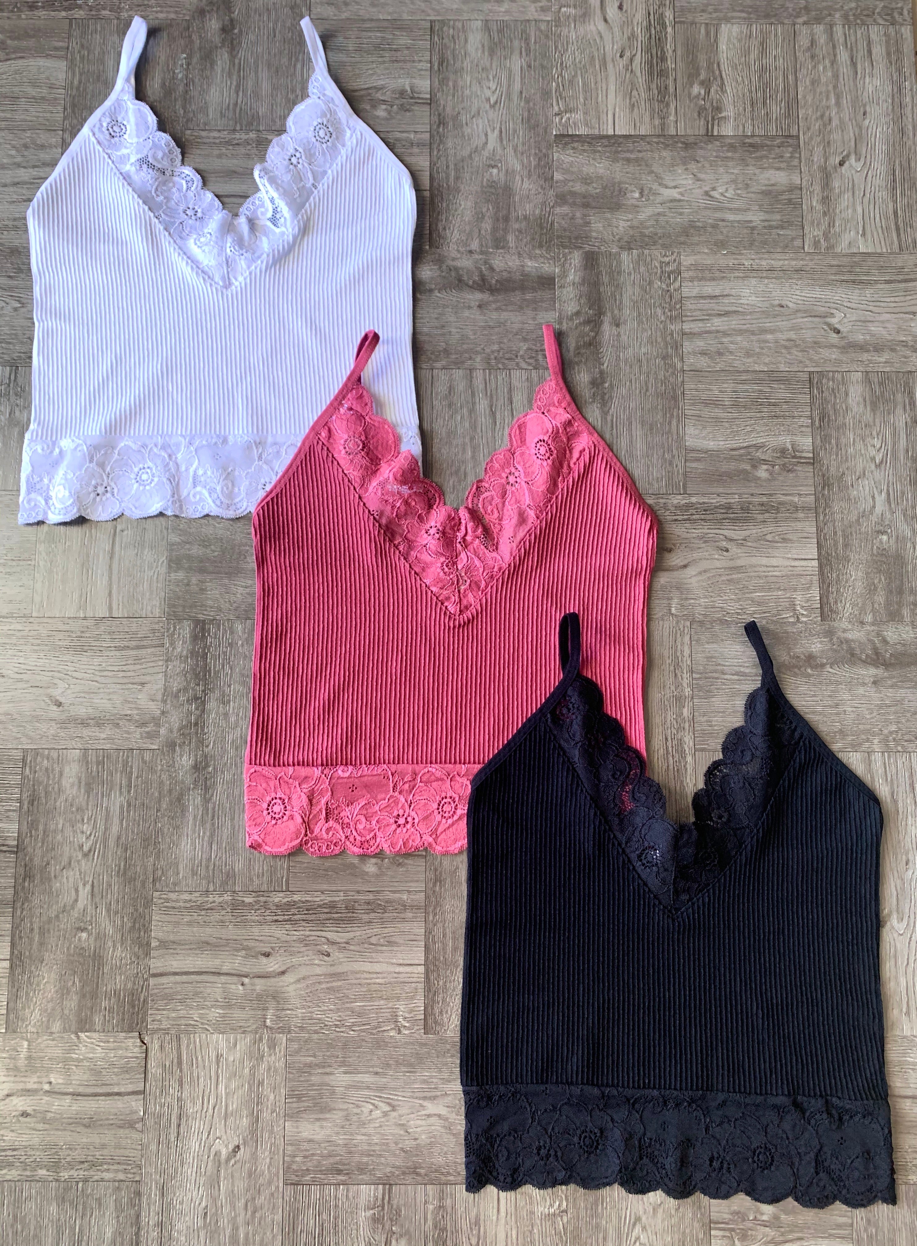 Litzy Ribbed Tank Top - Valeria'S Boutique 