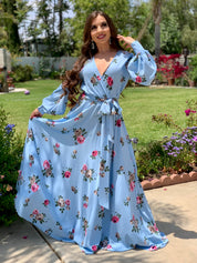 Carolina Floral Maxi Dress