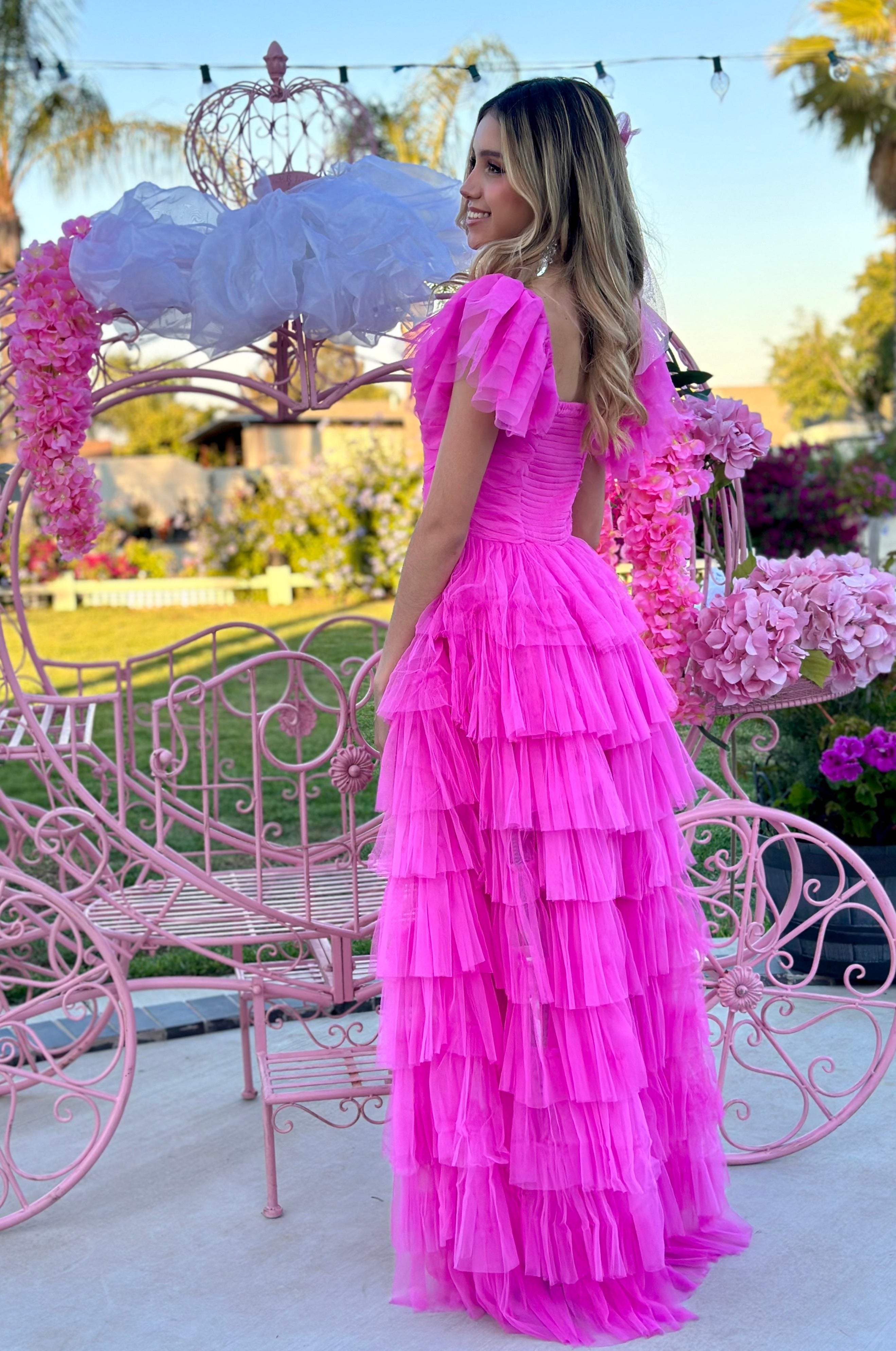 Fairytale Princess Tulle Dress (Sleeping Beauty Pink)