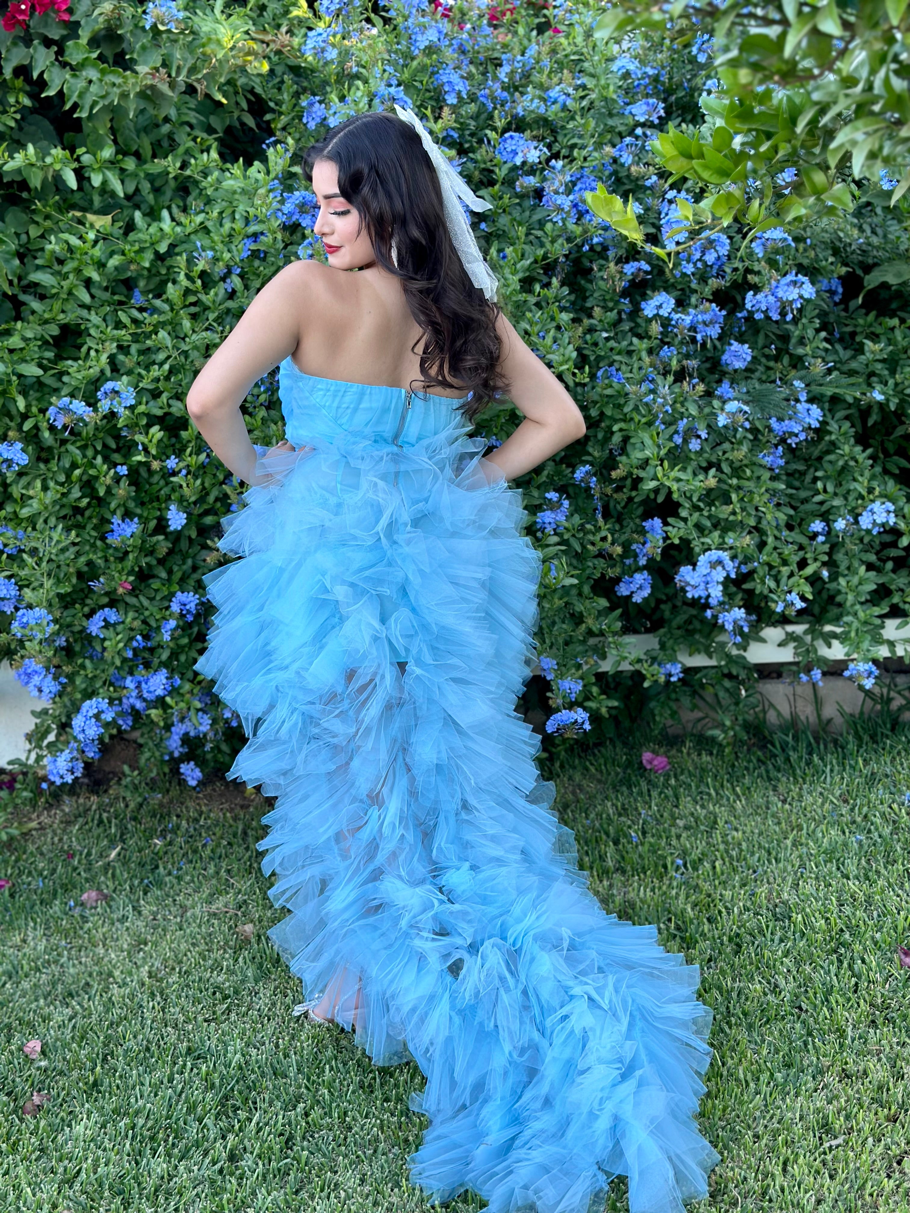 Once Upon A Time Tulle Dress (Cinderella Blue)