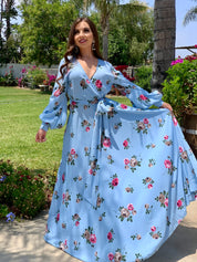 Carolina Floral Maxi Dress